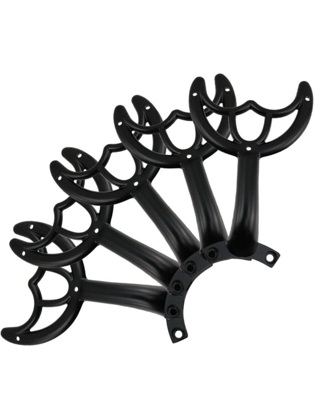 Ceiling Fan Blade Arms for 52" Fans - Black Replacement Set of 5, Durable